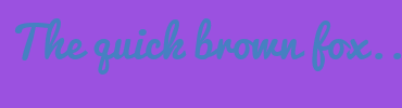 Image with Font Color 4680C2 and Background Color 9B51E0